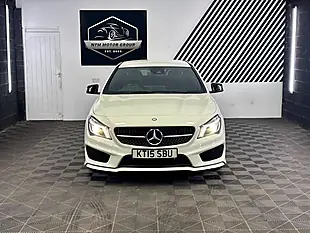 Used 2015 Mercedes-Benz Cla AMG Sport Coupe White - Interior and Exterior details 3