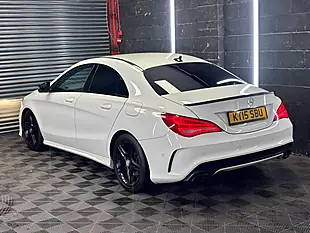 Used 2015 Mercedes-Benz Cla AMG Sport Coupe White - Interior and Exterior details 4