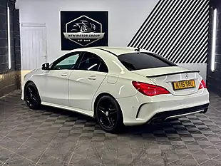 Used 2015 Mercedes-Benz Cla AMG Sport Coupe White - Interior and Exterior details 5