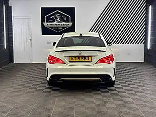 Used 2015 Mercedes-Benz Cla AMG Sport Coupe White - Interior and Exterior details 6