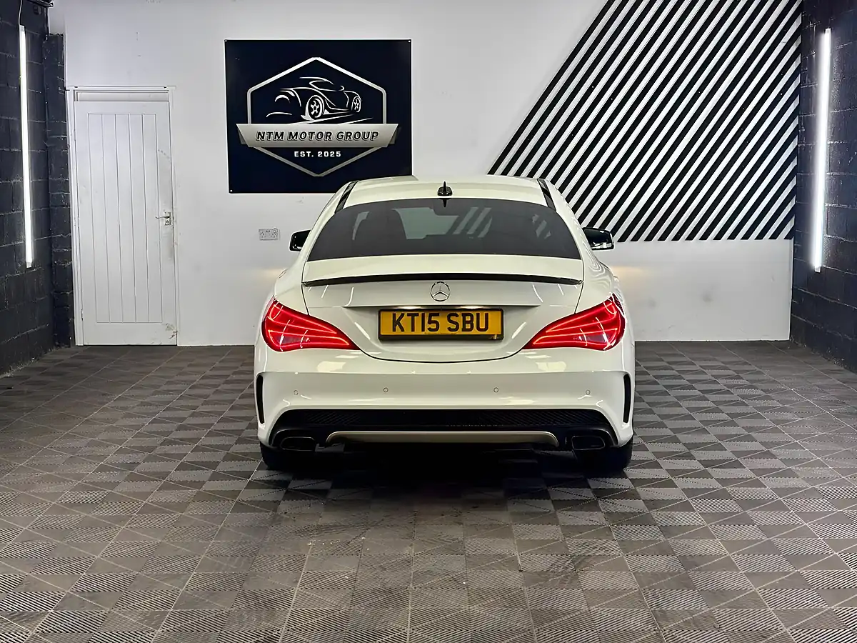 Used 2015 Mercedes-Benz Cla AMG Sport Coupe White - Interior and Exterior details 6