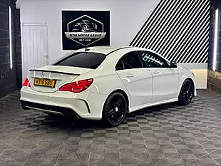 Used 2015 Mercedes-Benz Cla AMG Sport Coupe White - Interior and Exterior details 8