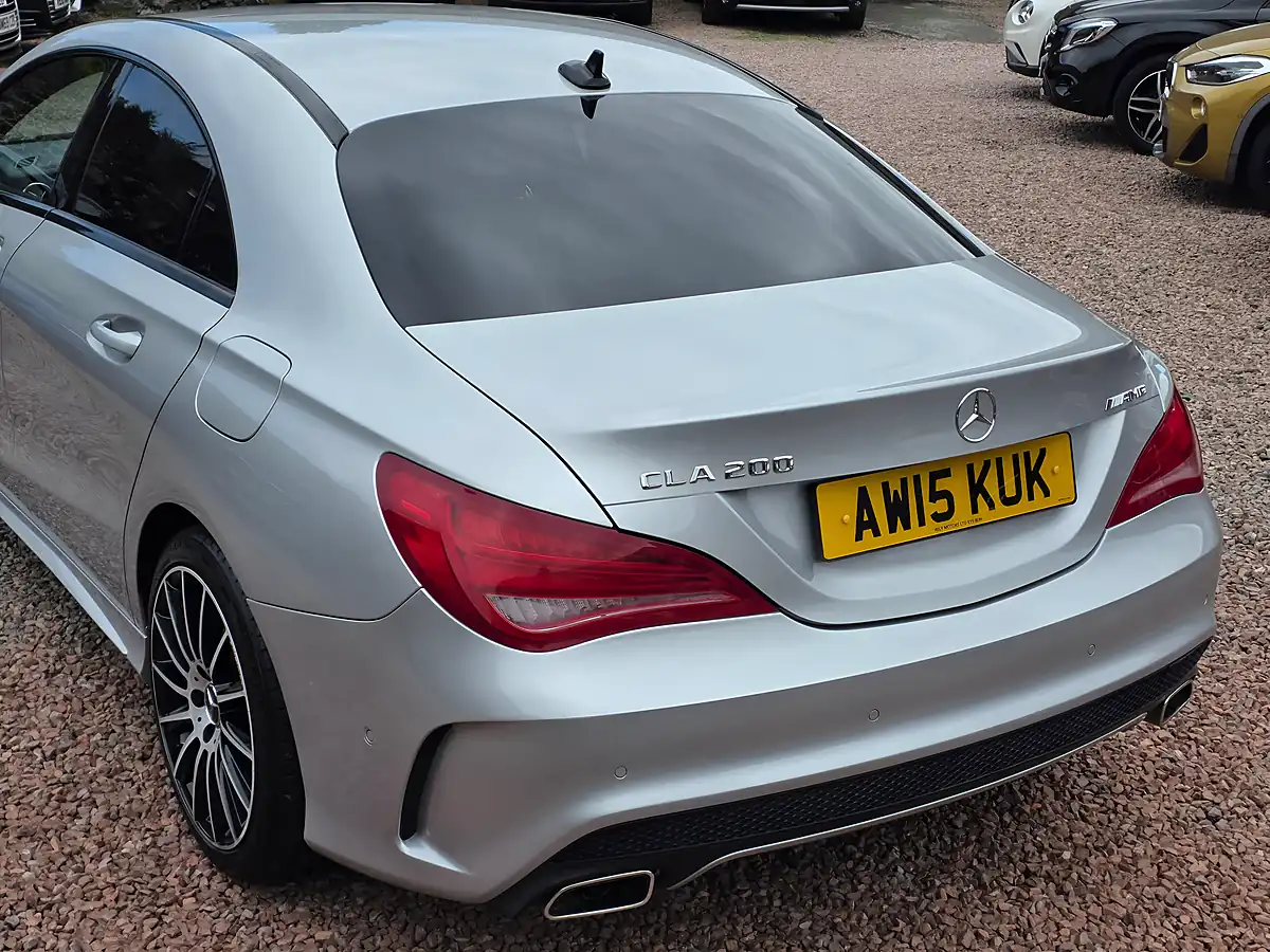 Used 2015 Mercedes-Benz Cla AMG Sport Silver - Interior and Exterior details 16