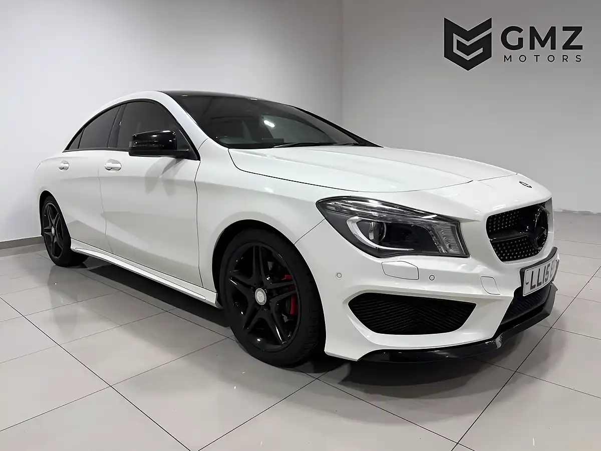 Used 2015 Mercedes-Benz Cla AMG Sport White - Front View
