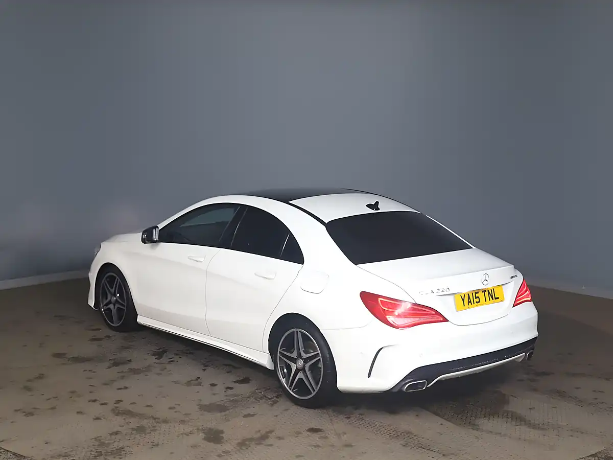 Used 2015 Mercedes-Benz Cla AMG Sport White - Interior and Exterior details 2