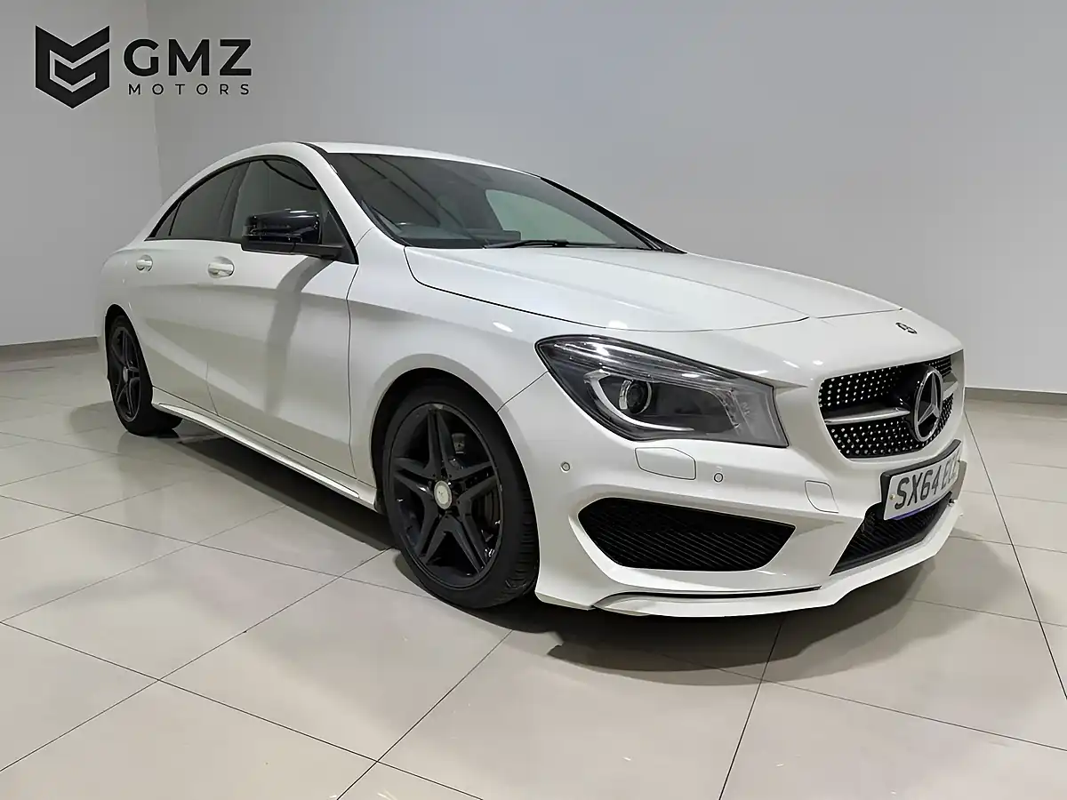 Used 2015 Mercedes-Benz Cla AMG Sport White - Front View