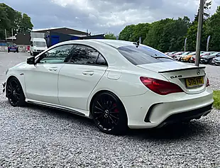 Used 2015 Mercedes-Benz Cla Class CLA45 AMG Cirrus White - Interior and Exterior details 5