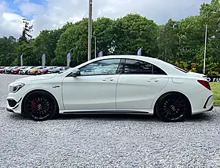 Used 2015 Mercedes-Benz Cla Class CLA45 AMG Cirrus White - Interior and Exterior details 6