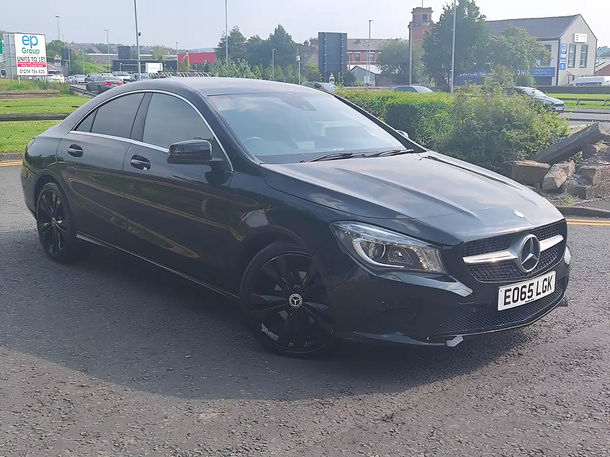 Used 2015 Mercedes-Benz Cla Sport Black - Front View