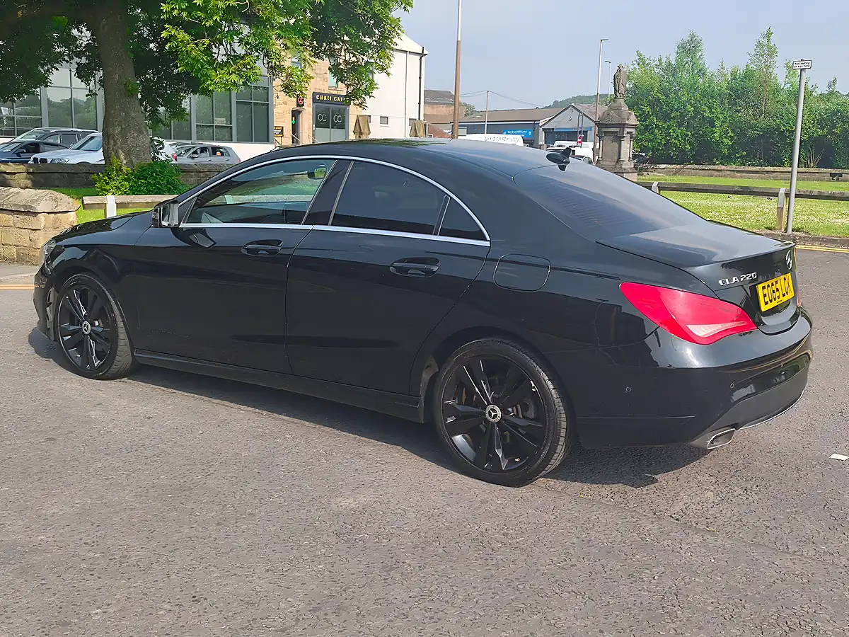 Used 2015 Mercedes-Benz Cla Sport Black - Interior and Exterior details 14