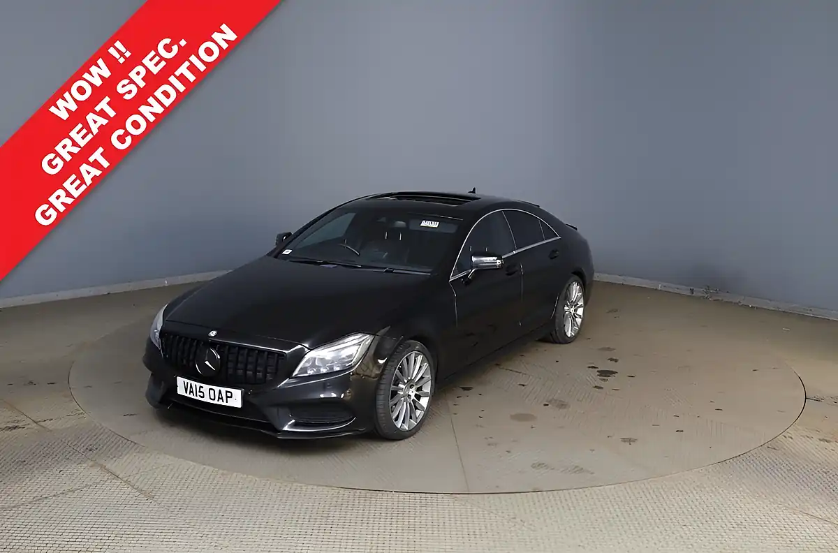 Used 2015 Mercedes-Benz Cls AMG Line (premium) Black - Front View