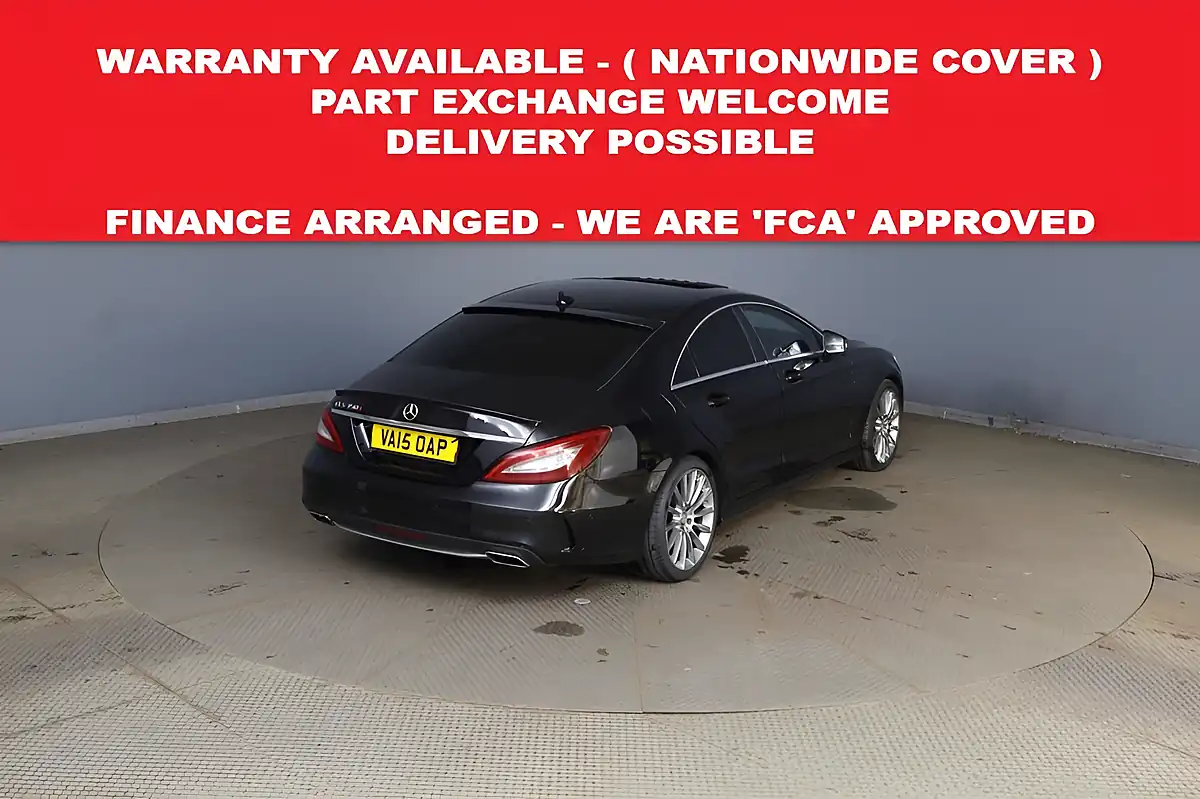 Used 2015 Mercedes-Benz Cls AMG Line (premium) Black - Interior and Exterior details 2