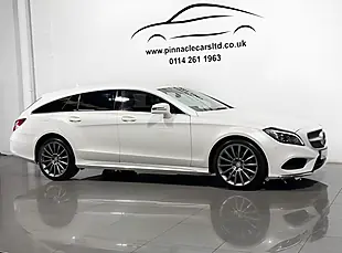 Used 2015 Mercedes-Benz Cls AMG Line Shooting Brake White - Interior and Exterior details 12