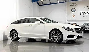 Used 2015 Mercedes-Benz Cls AMG Line Shooting Brake White - Interior and Exterior details 6