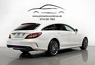 Used 2015 Mercedes-Benz Cls AMG Line Shooting Brake White - Interior and Exterior details 7
