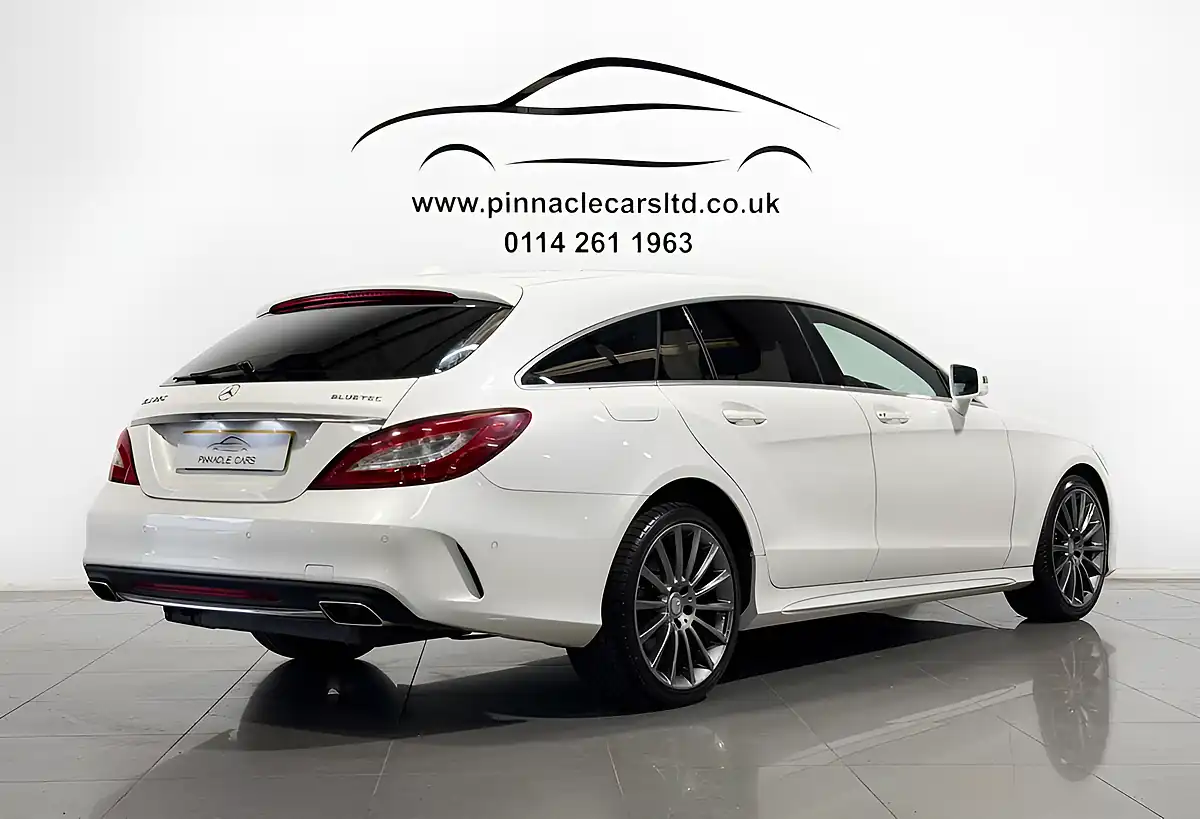 Used 2015 Mercedes-Benz Cls AMG Line Shooting Brake White - Interior and Exterior details 7