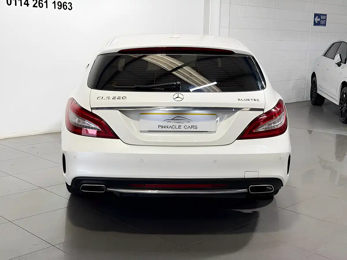 Used 2015 Mercedes-Benz Cls AMG Line Shooting Brake White - Interior and Exterior details 8