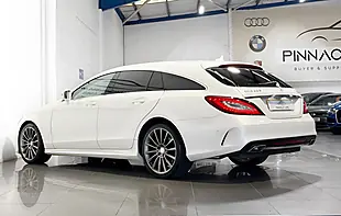 Used 2015 Mercedes-Benz Cls AMG Line Shooting Brake White - Interior and Exterior details 9