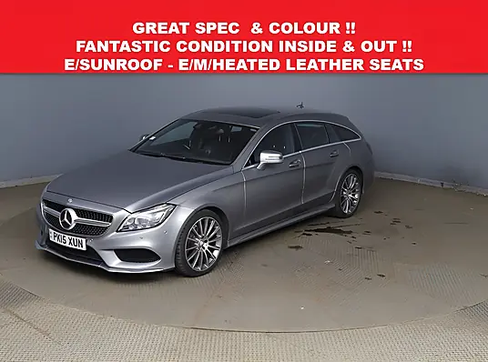 2015 Mercedes-Benz CLS220 BlueTEC AMG Line Shooting Brake