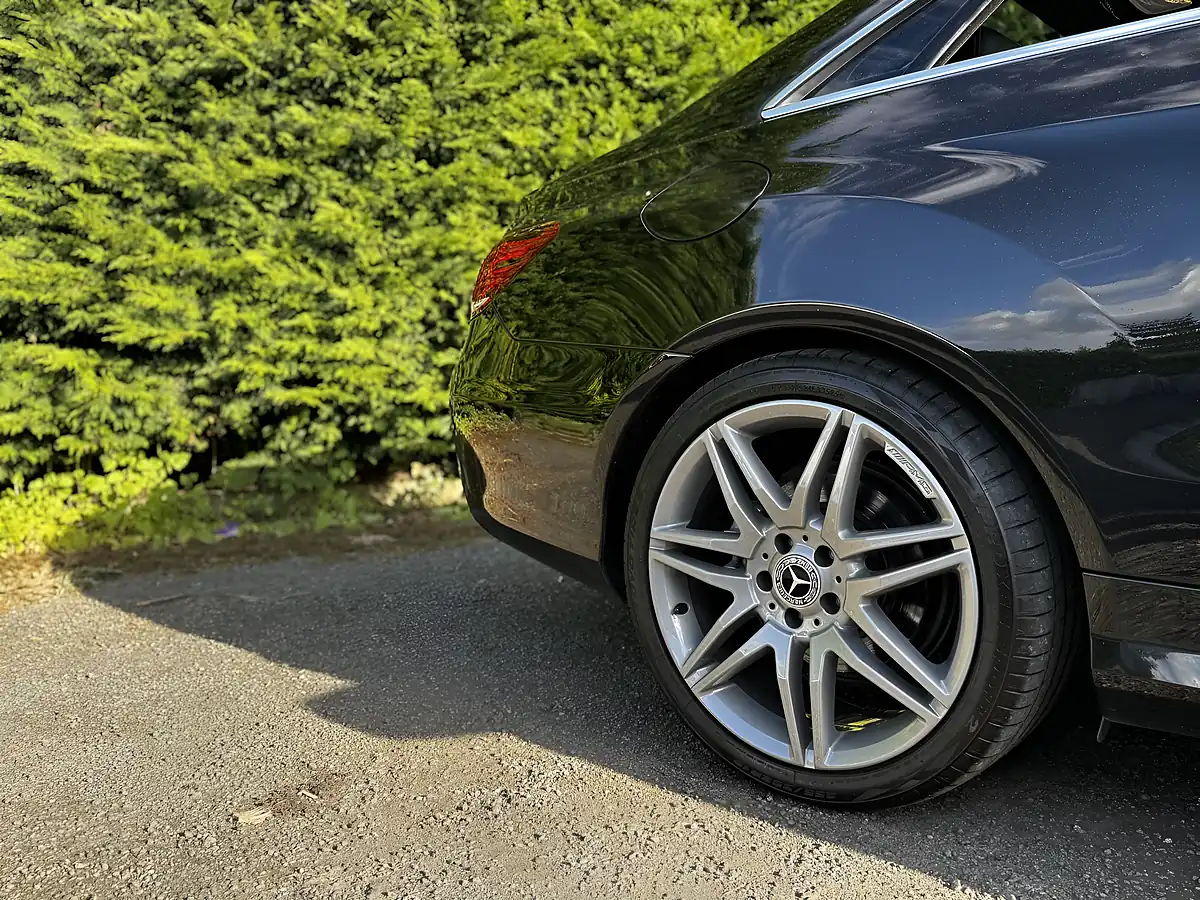 Used 2015 Mercedes-Benz E Class AMG Line Black - Interior and Exterior details 11