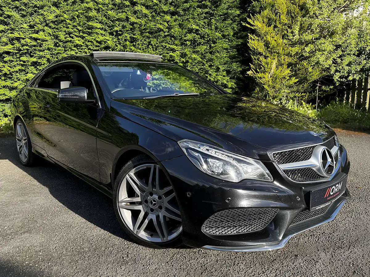 Used 2015 Mercedes-Benz E Class AMG Line Black - Interior and Exterior details 6