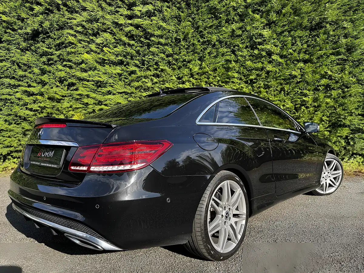 Used 2015 Mercedes-Benz E Class AMG Line Black - Interior and Exterior details 8