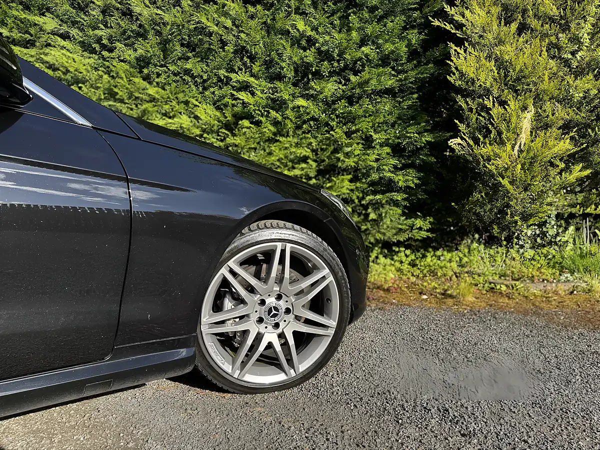Used 2015 Mercedes-Benz E Class AMG Line Black - Interior and Exterior details 9
