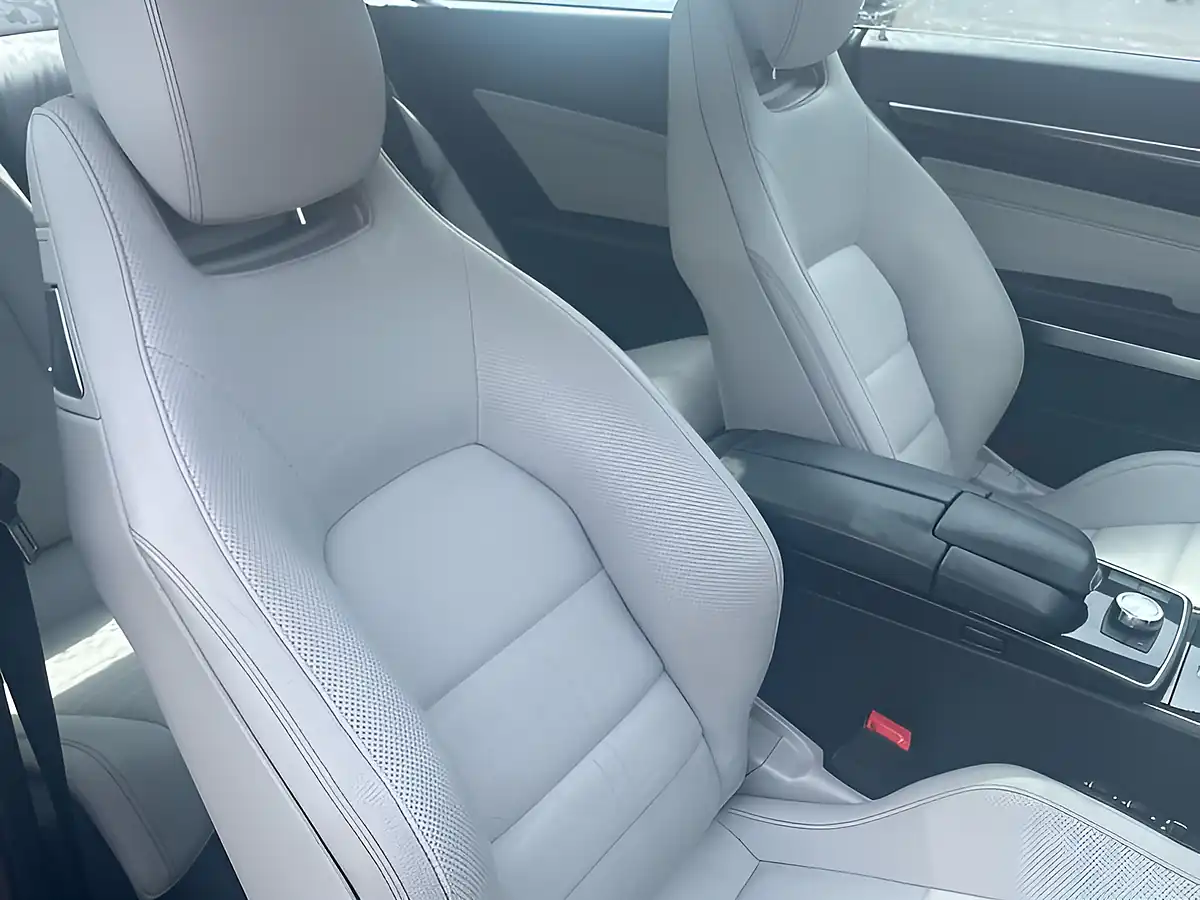 Used 2015 Mercedes-Benz E Class AMG Line Blue - Interior and Exterior details 11