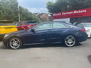 Used 2015 Mercedes-Benz E Class AMG Line Blue - Interior and Exterior details 5