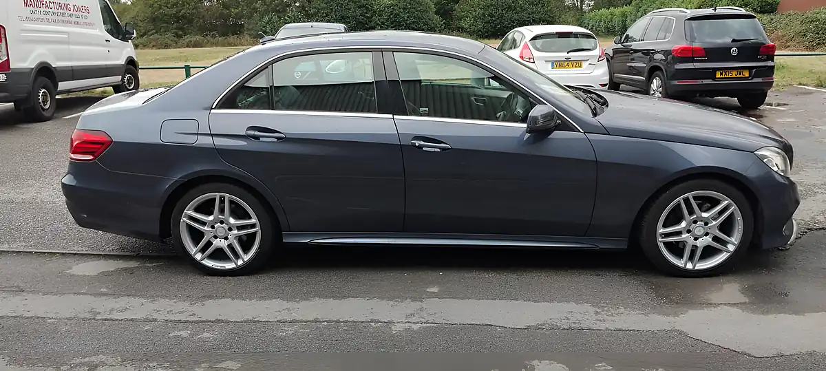 Used 2015 Mercedes-Benz E-Class AMG Line Grey - Interior and Exterior details 2