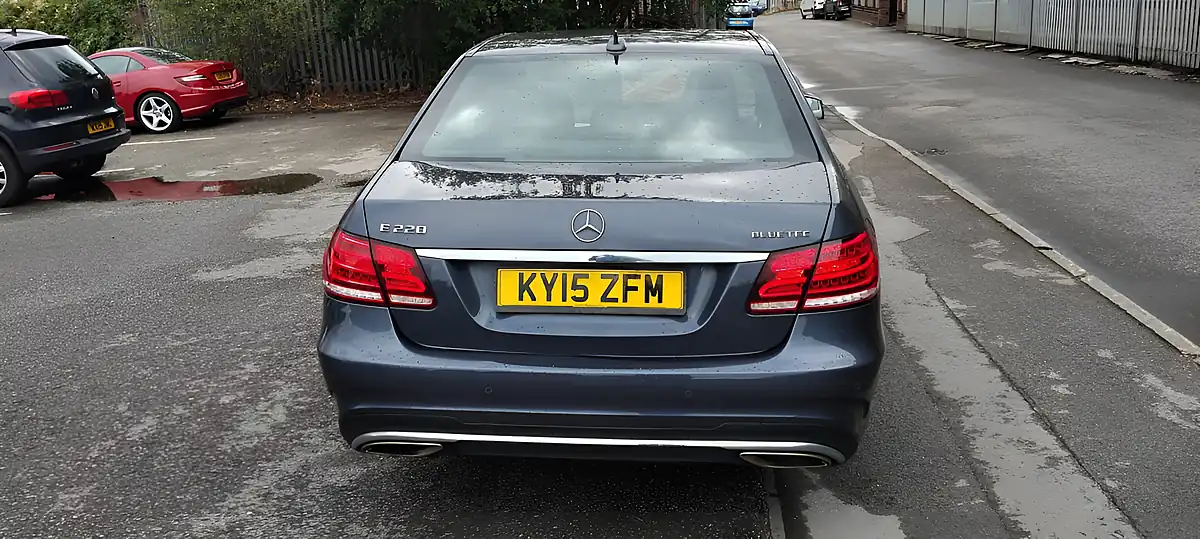 Used 2015 Mercedes-Benz E-Class AMG Line Grey - Interior and Exterior details 4
