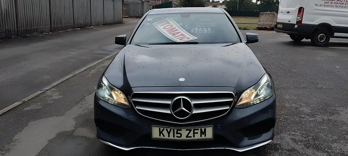 Used 2015 Mercedes-Benz E-Class AMG Line Grey - Interior and Exterior details 7
