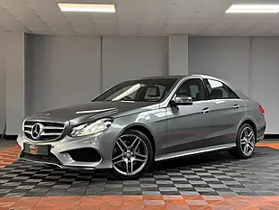 Used 2015 Mercedes-Benz E Class AMG Line Palladium Silver/Grey - Interior and Exterior details 3