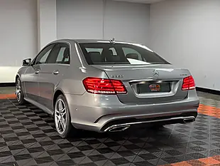 Used 2015 Mercedes-Benz E Class AMG Line Palladium Silver/Grey - Interior and Exterior details 4