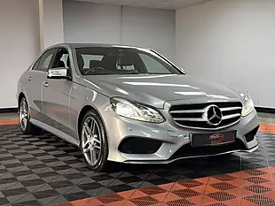 Used 2015 Mercedes-Benz E Class AMG Line Palladium Silver/Grey - Interior and Exterior details 5