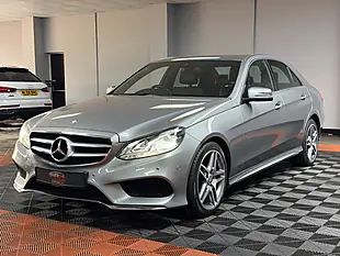 Used 2015 Mercedes-Benz E Class AMG Line Palladium Silver/Grey - Interior and Exterior details 7