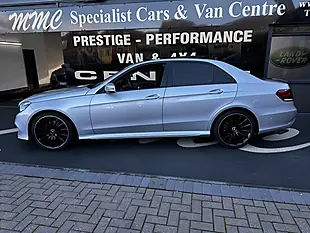 Used 2015 Mercedes-Benz E Class AMG Line Premium Plus Silver - Interior and Exterior details 4