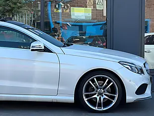 Used 2015 Mercedes-Benz E Class AMG Line (premium) White - Interior and Exterior details 11