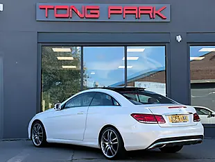 Used 2015 Mercedes-Benz E Class AMG Line (premium) White - Interior and Exterior details 5