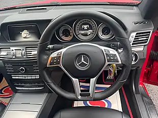 Used 2015 Mercedes-Benz E Class AMG Line Red - Interior and Exterior details 16