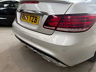 Used 2015 Mercedes-Benz E Class AMG Line Silver - Interior and Exterior details 13