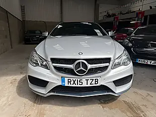 Used 2015 Mercedes-Benz E Class AMG Line Silver - Interior and Exterior details 2