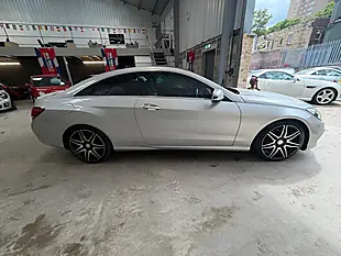 Used 2015 Mercedes-Benz E Class AMG Line Silver - Interior and Exterior details 8