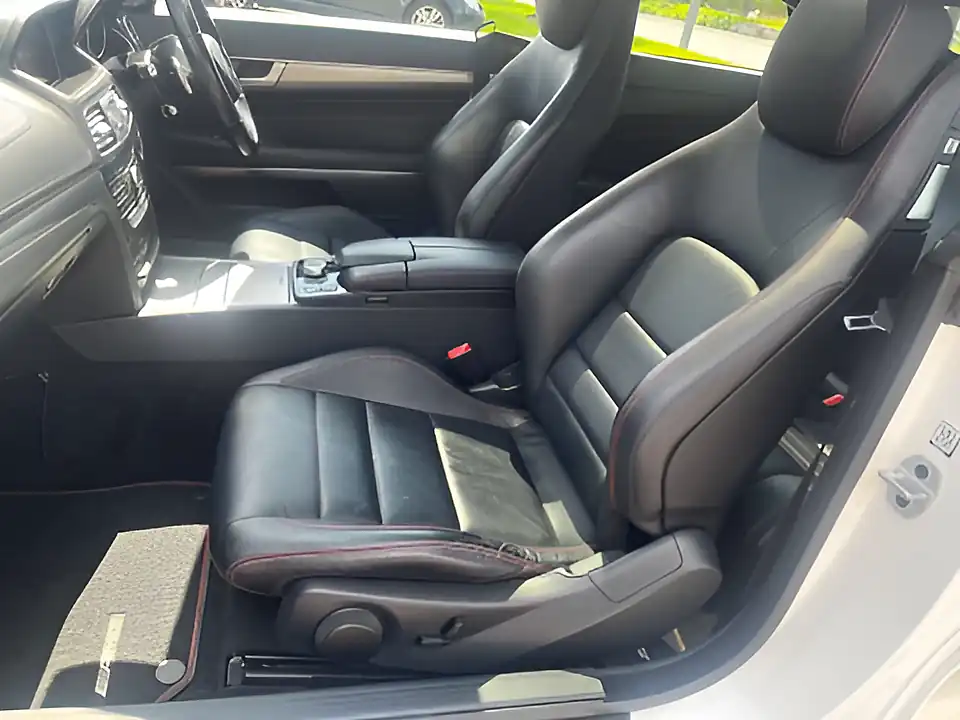 Used 2015 Mercedes-Benz E Class AMG Line White - Interior and Exterior details 14