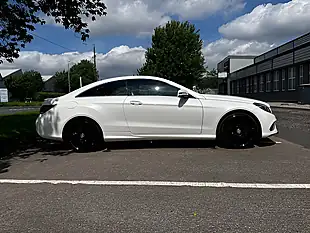 Used 2015 Mercedes-Benz E Class AMG Line White - Interior and Exterior details 6