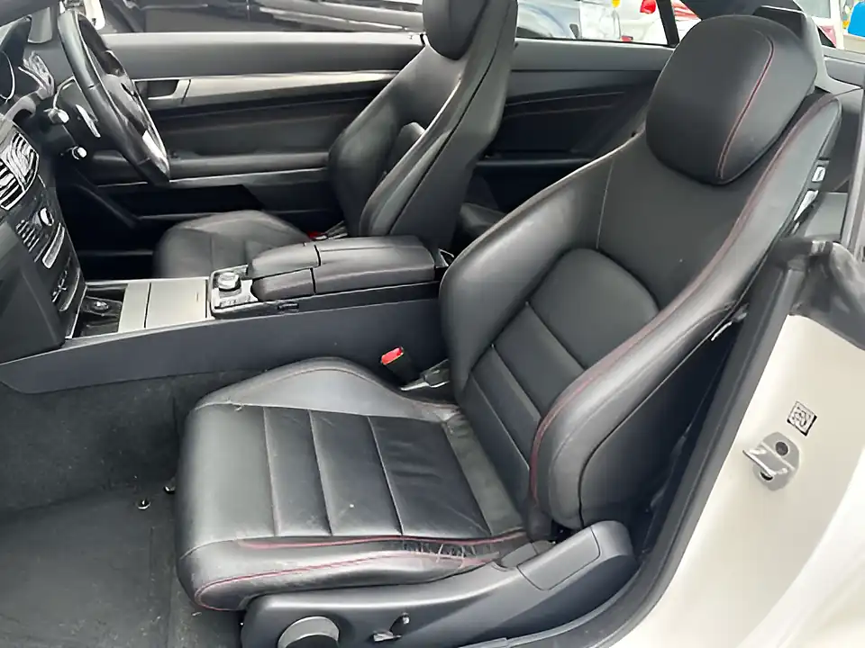 Used 2015 Mercedes-Benz E Class AMG Line White - Interior and Exterior details 9