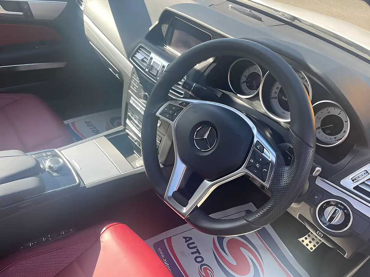 Used 2015 Mercedes-Benz E Class AMG Line White - Interior and Exterior details 13