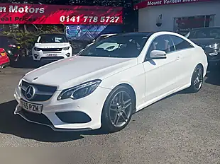 Used 2015 Mercedes-Benz E Class AMG Line White - Interior and Exterior details 5