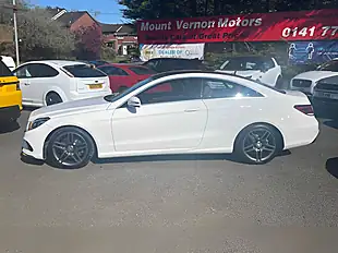 Used 2015 Mercedes-Benz E Class AMG Line White - Interior and Exterior details 6