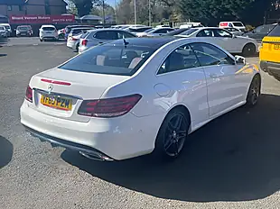 Used 2015 Mercedes-Benz E Class AMG Line White - Interior and Exterior details 9